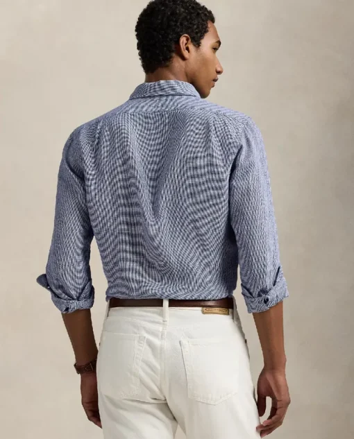 Lniana koszula Custom Fit