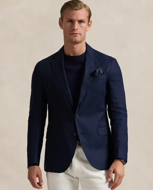 Lniana marynarka Polo Soft