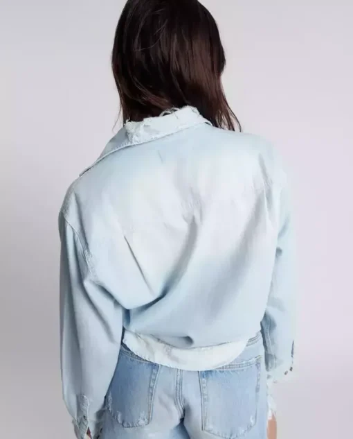 Niebieska koszula jeansowa Chambray