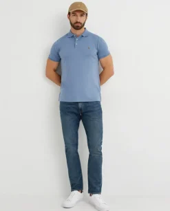 Niebieska koszulka Classic Fit