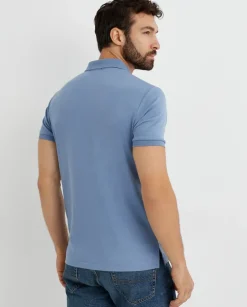 Niebieska koszulka Classic Fit