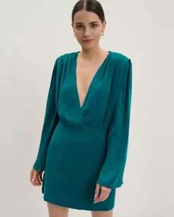 Niebieska mini sukienka Luna
