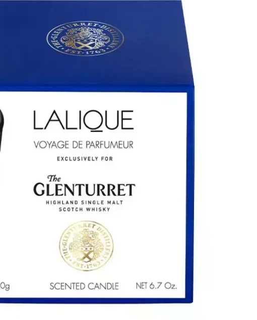 Niebieska świeca perfumowana Glenturret