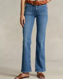 Niebieskie jeansy Boot Jean