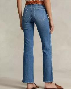 Niebieskie jeansy Boot Jean