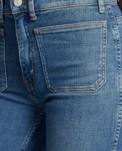 Niebieskie jeansy Boot Jean