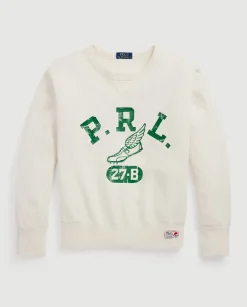 Polarowa bluza z logo Vintage Fit