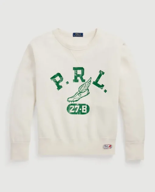 Polarowa bluza z logo Vintage Fit