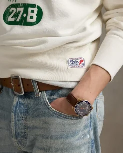 Polarowa bluza z logo Vintage Fit