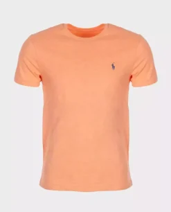 Pomarańczowa koszulka Slim Fit