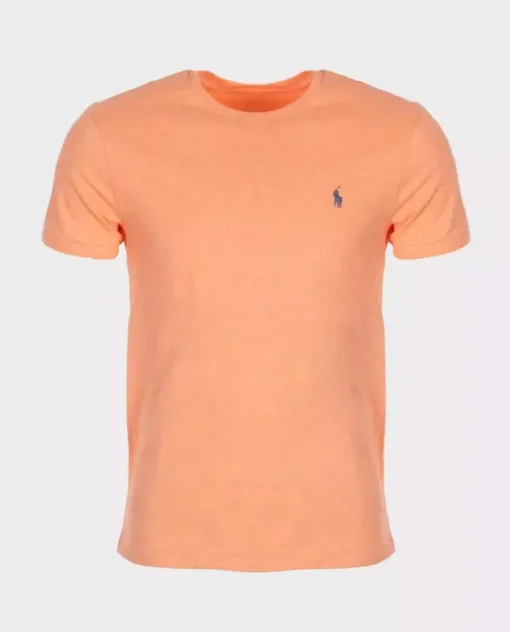 Pomarańczowa koszulka Slim Fit