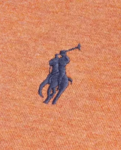 Pomarańczowa koszulka Slim Fit