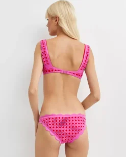 Różowa góra od bikini North