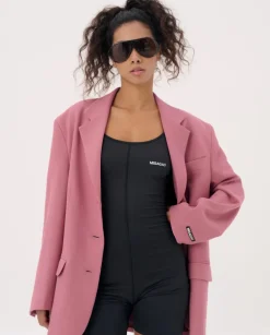 Różowa marynarka oversize Scarlet