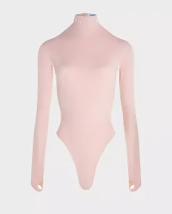 Różowe body z logo