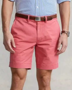 Różowe spodenki Straight Fit Chino