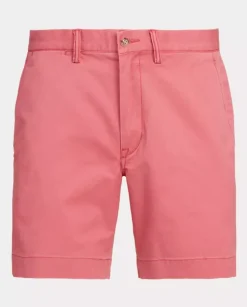 Różowe spodenki Straight Fit Chino