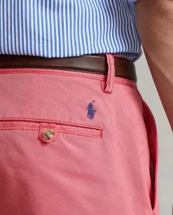 Różowe spodenki Straight Fit Chino