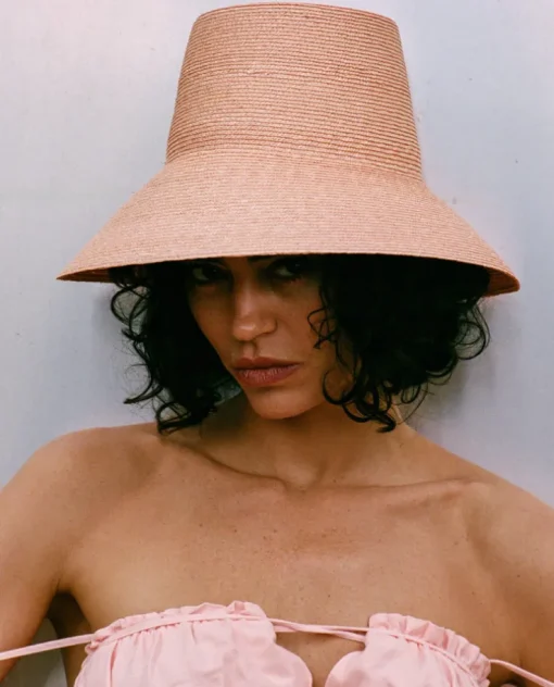 Różowy kapelusz Bucket Hat