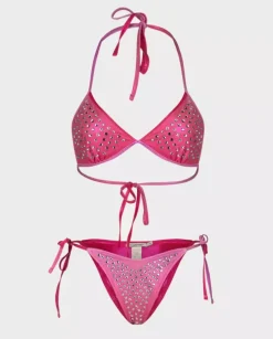 Różowy komplet bikini Livia Pink Ombre