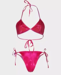 Różowy komplet bikini Livia Pink Ombre