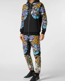 Rozpinana bluza z kapturem