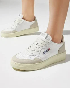 Skórzane sneakersy Medalist