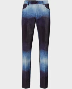 Spodnie chinosy tie-dye