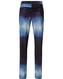 Spodnie chinosy tie-dye