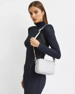 Srebrna torebka crossbody Milano Ama