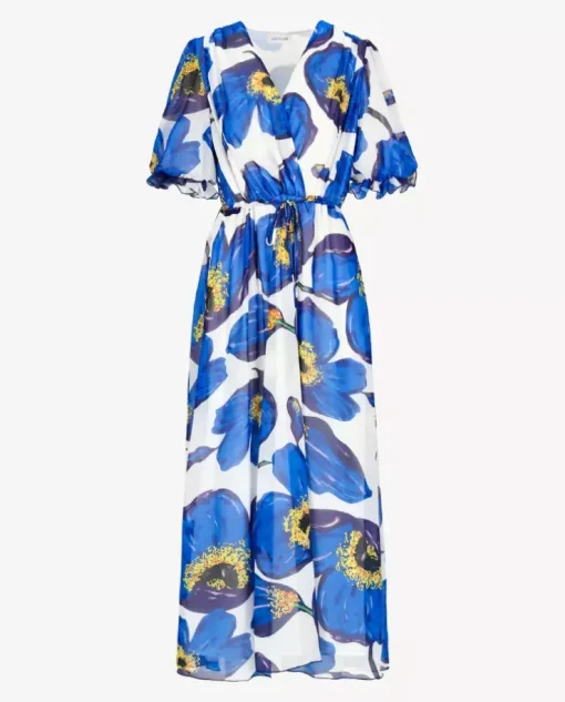 Sukienka maxi w kwiaty Tirreni