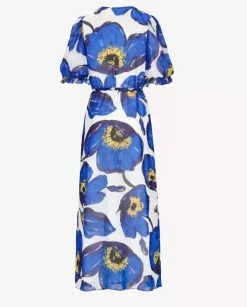 Sukienka maxi w kwiaty Tirreni