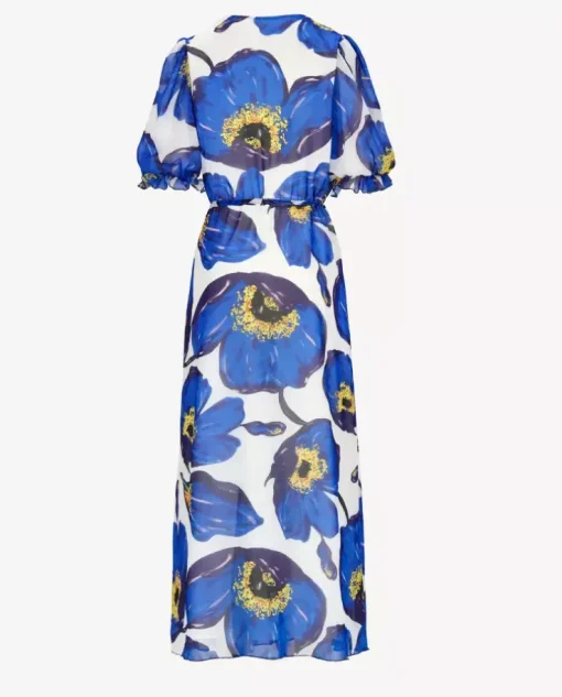 Sukienka maxi w kwiaty Tirreni
