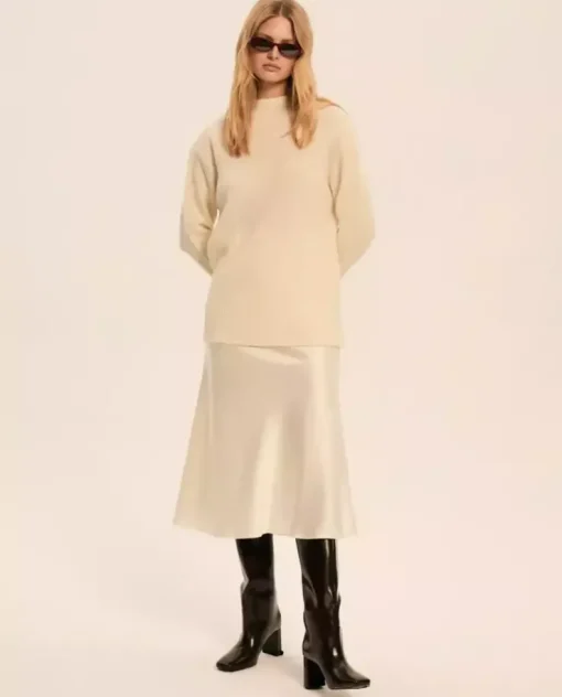 Sweter z kaszmiru Nadin Milky