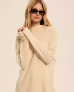 Sweter z kaszmiru Nadin Milky