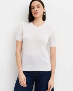 Sweter z krótkim rękawem LINFA25