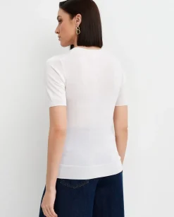 Sweter z krótkim rękawem LINFA25