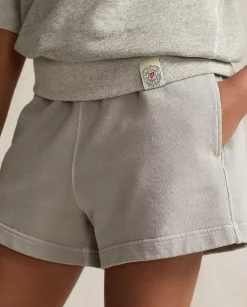 Szara bluza z naszywką i logo