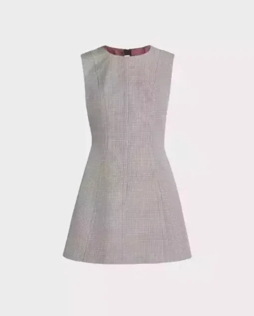 Szara sukienka mini