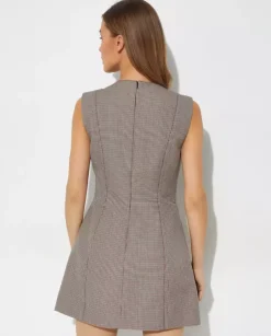 Szara sukienka mini