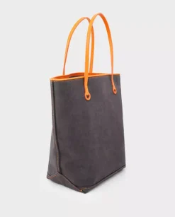 Szara torba z logo Tall Anchore tote