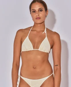 Szydełkowy top od bikini Kate ecru