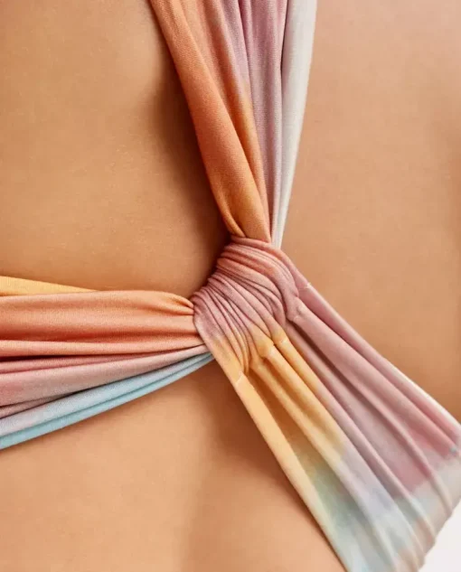 Top od bikini na jedno ramię Flora