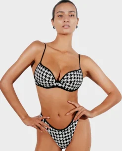 Top od bikini w pepitkę Venice Petra