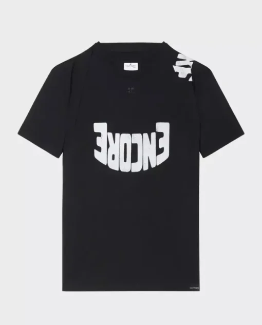T-shirt z nadrukiem Encore