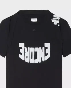 T-shirt z nadrukiem Encore