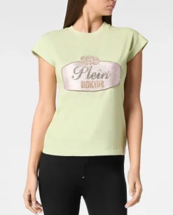 T-shirt z nadrukiem z logo