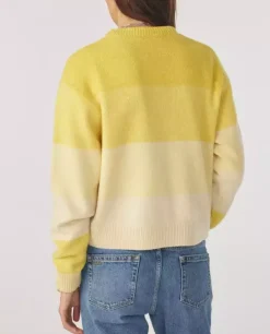Żółty kaszmirowy sweter Candy