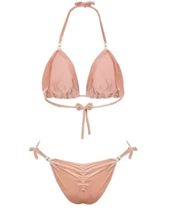 Welurowe bikini Pink Velvet