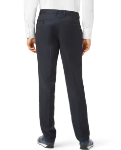Wełniane spodnie chinos fit
